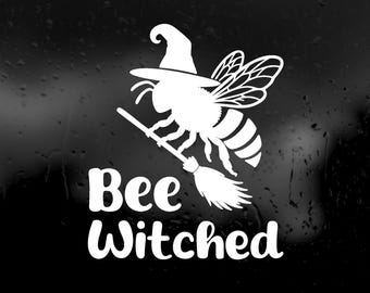 Die Cut Vinyl Decal - Bee Witched