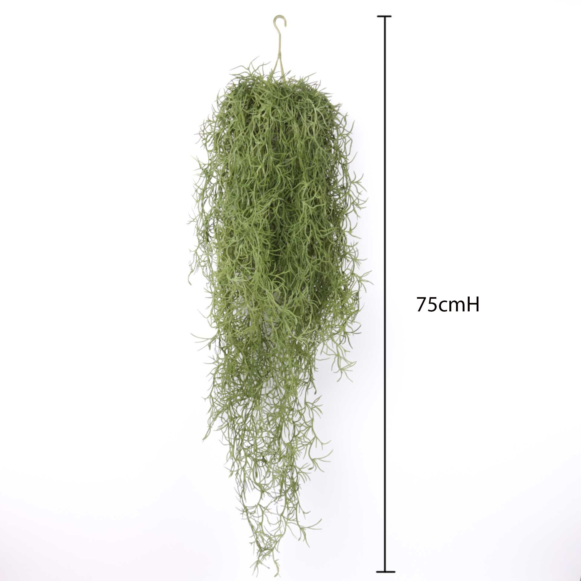 Spanish Moss Hanging Garland 75cmh in Green Artificial Etsy Australia