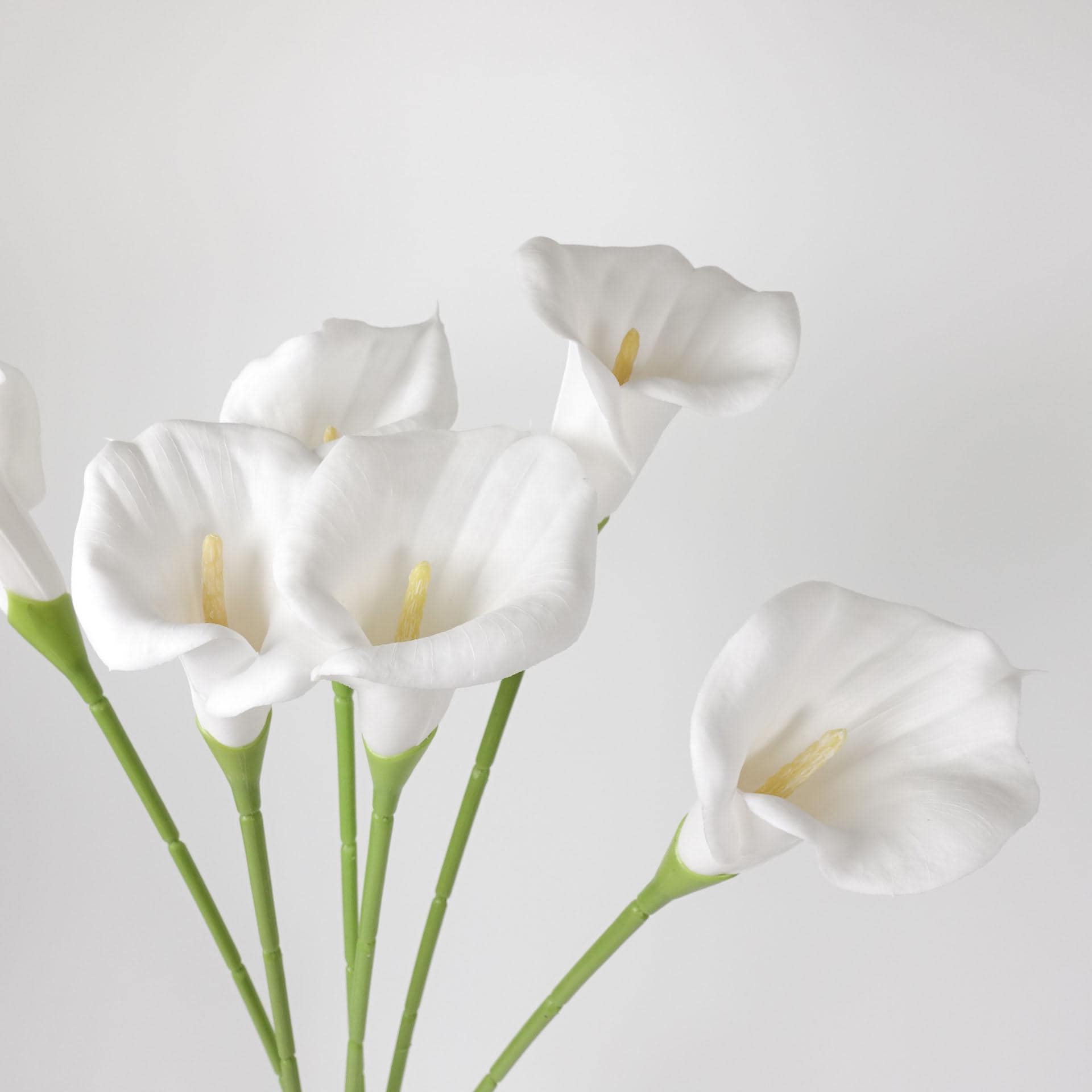 Real-touch Calla Lily Single Stem 70cmh | Artificial Floral | White ...