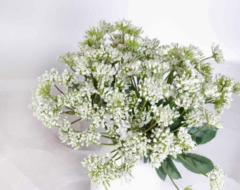 Queen Anne Lace 33cmH, Artificial Flower, Home Decoration, Flower Decoration, DIY Arrangement