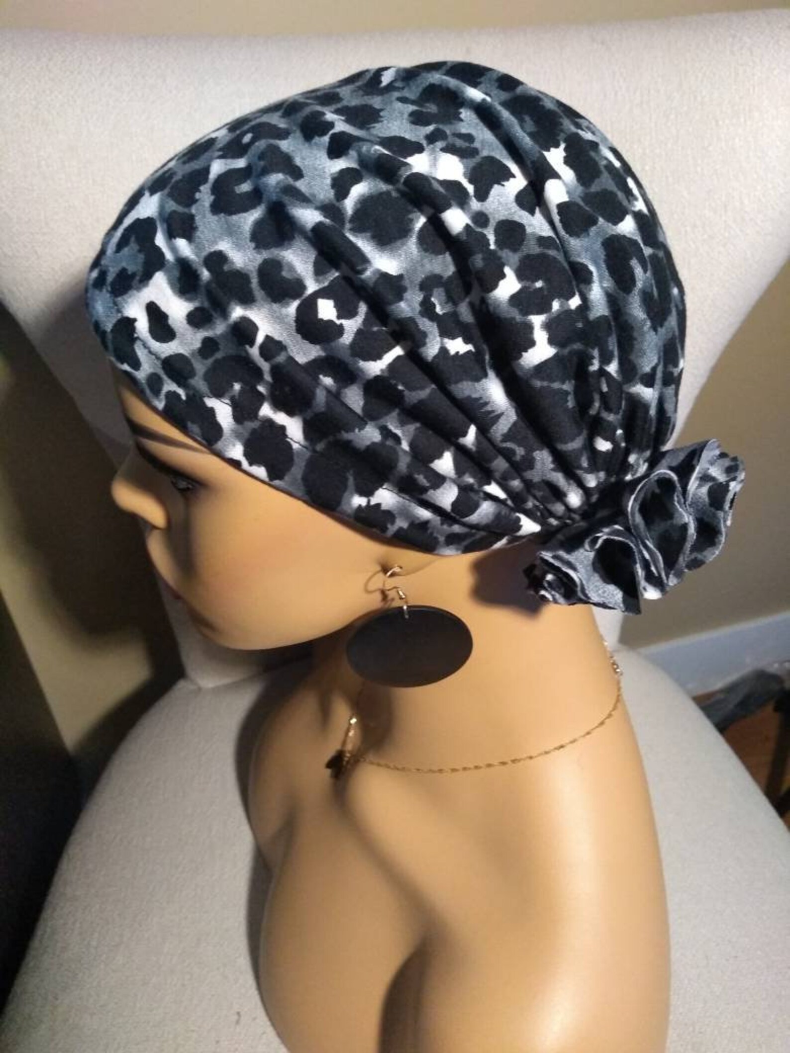 Pretied Head Wrap/turban Top Knot Turbans Turban Hat Etsy