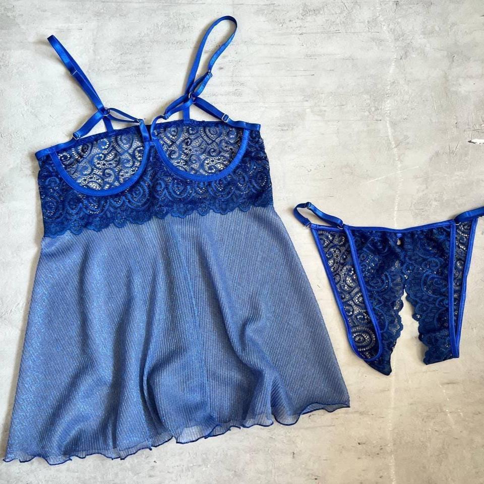 babydoll lingery dress Yomorio Pink Cherry Lace Set main image 0