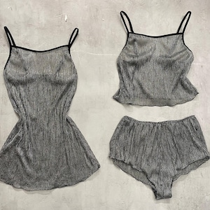Pink Sheer Nightgown - Sparkle Night Dress - See through Nightie image 2