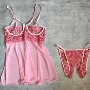 Sheer Babydoll - Etsy