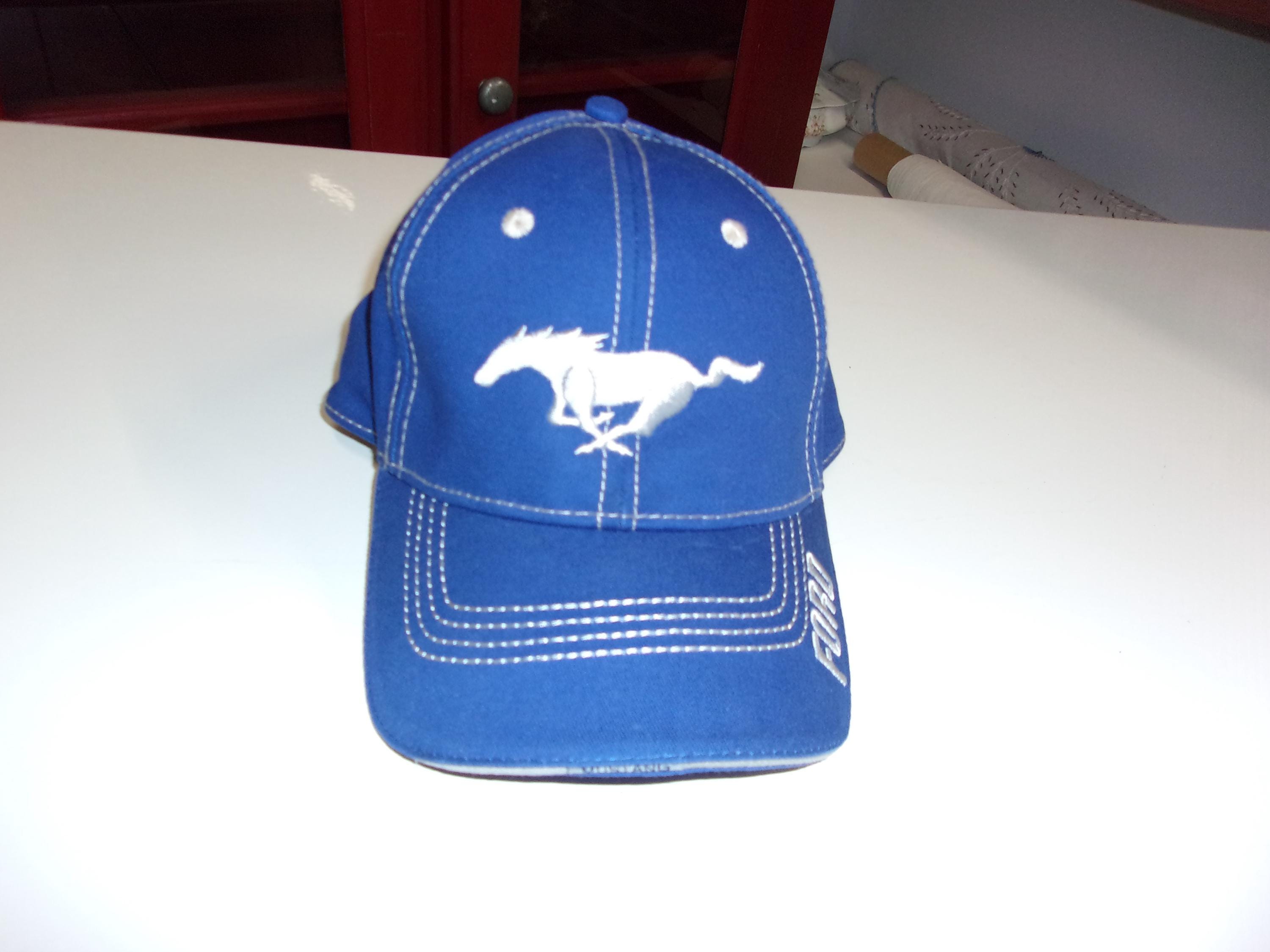 Gorra Mustang Clasico Azul Unisex Ajustable | Cuotas Sin Interés