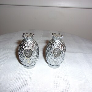 Vintage Aloha Hawaii Pineapple Salt And Pepper Shakers
