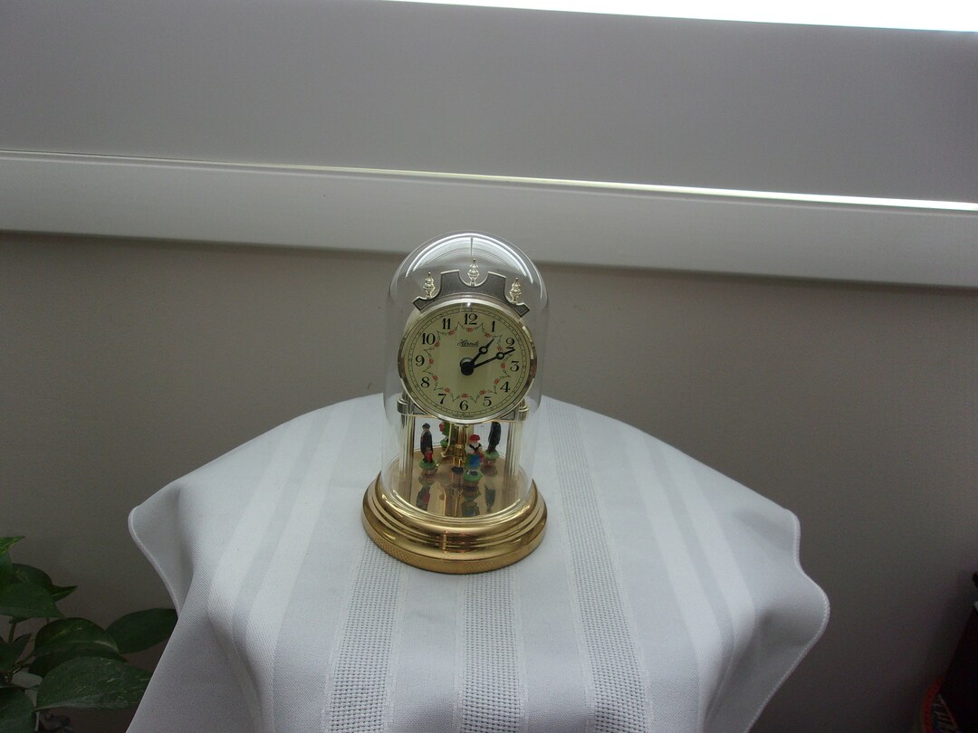 Vintage Walt Disney World Clock With Glass Dome Made in Germany Etsy