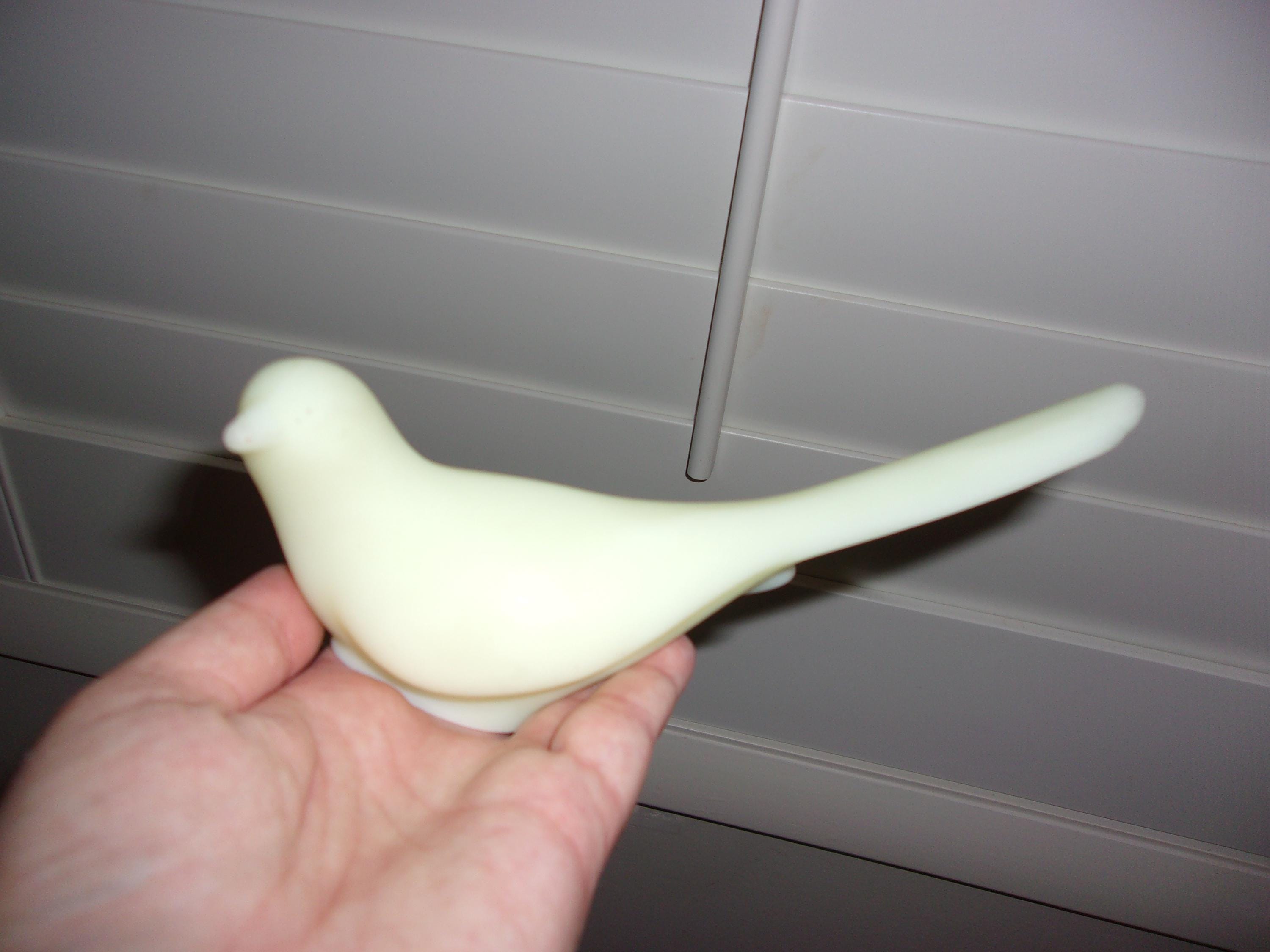 ヴィンテージ フェントン アート ガラス 鳥の置物 - Etsy 日本