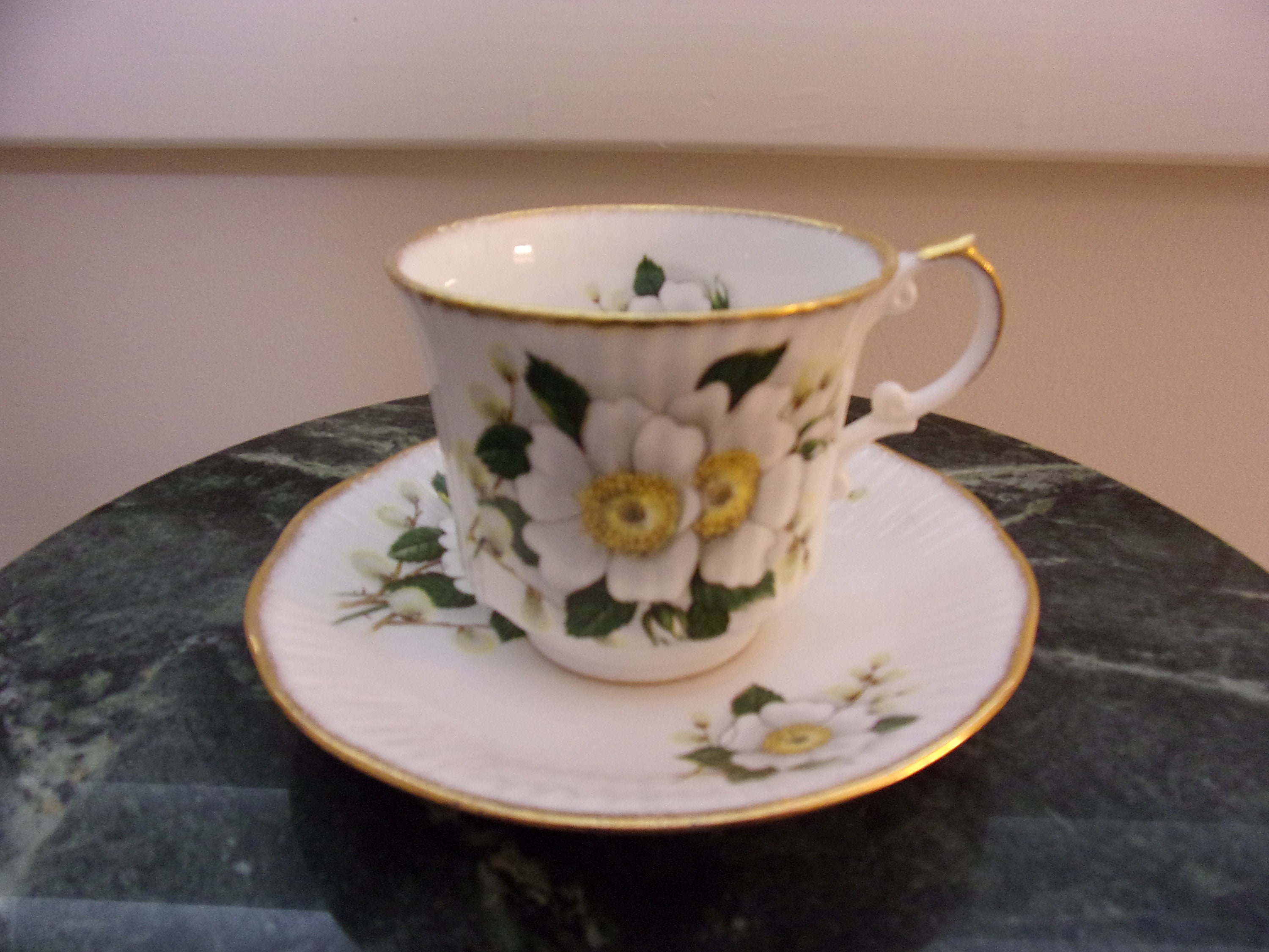 Queens Centenary Year 1875-1975 Fine Bone China Tea Cup by Rosina