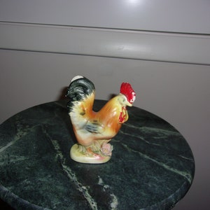 Vintage Ceramic Rooster Figurine/Salt Shaker