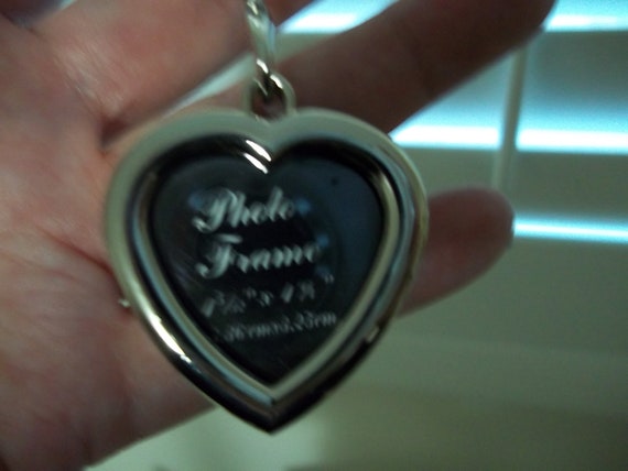Heart Keychain Photo Frame