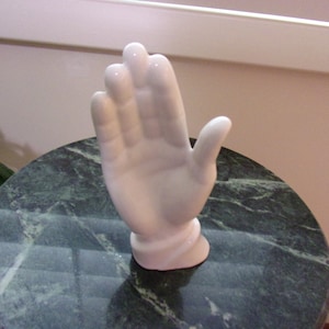 Vintage Handcrafted Ceramic Hand Figurine
