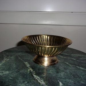 Vintage Brass Bowl Made In India