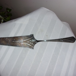 Cake Server Antique WMF Art Nouveau Silverplate German Cake Lifter Pie Server Wedding Cake Wedding Gift Romantic 1900's Slicer