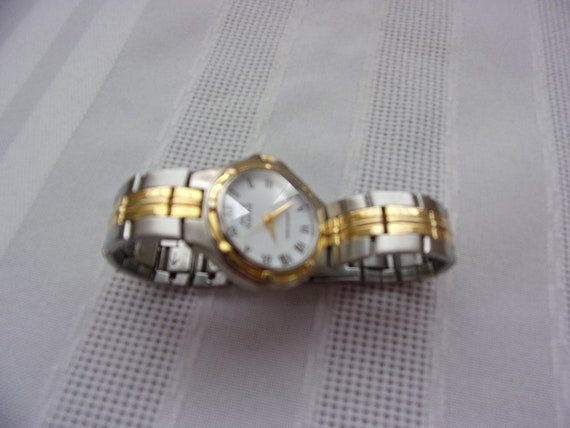 Vintage Womens Two Tone Anne Klein Watch - image 3