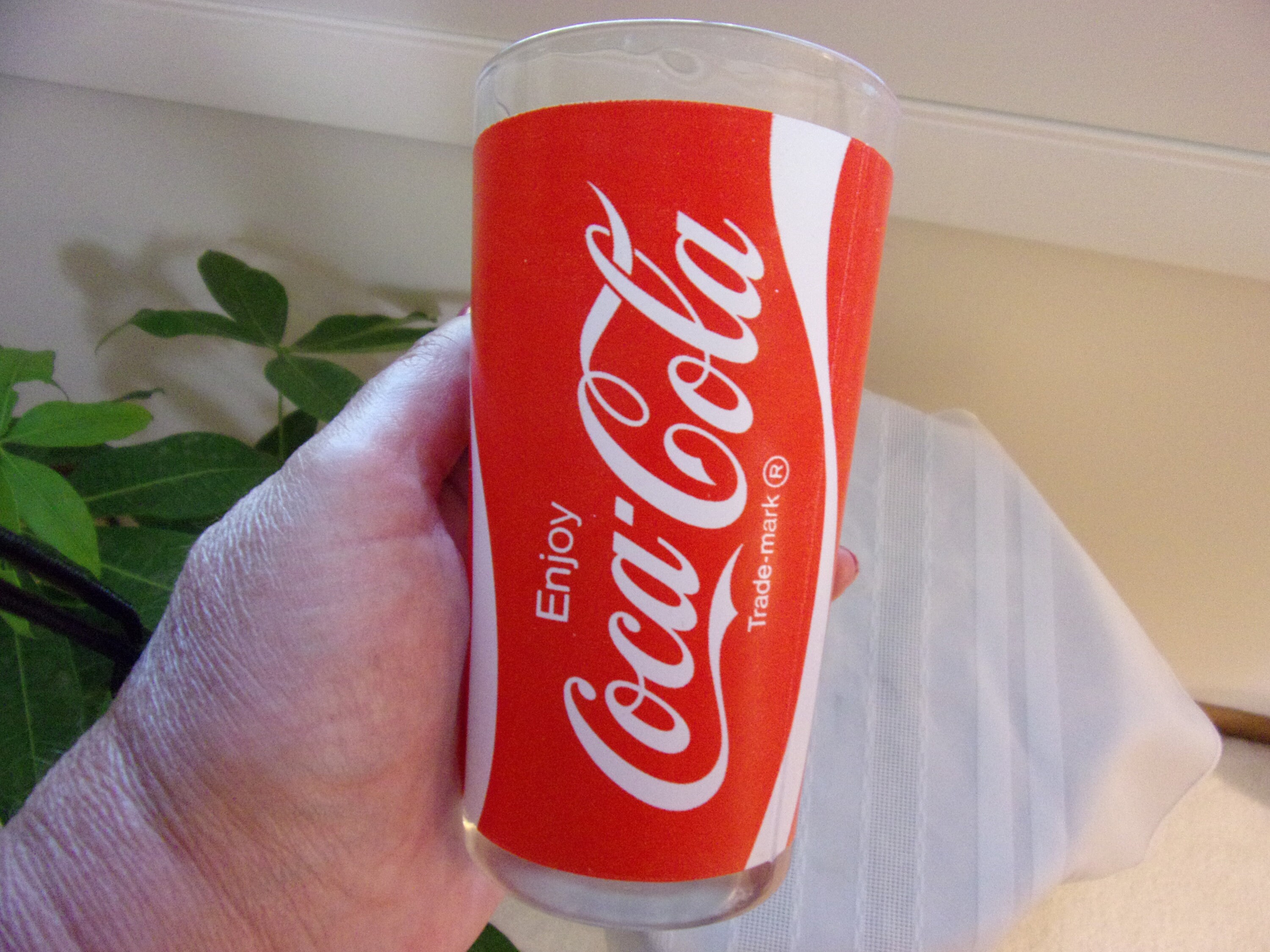 Vintage Coca Cola Drinking Glass Etsy