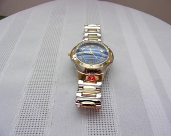 Reloj Vellaccio para hombre de acero inoxidable con esfera azul