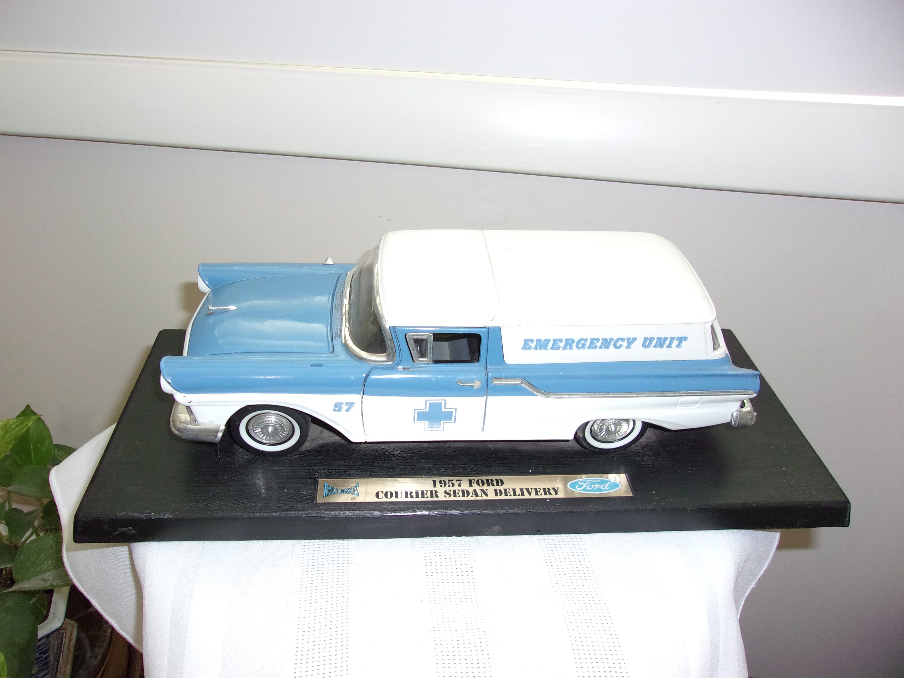 Vintage Road Legends 1957 Ford Courier Sedan Delivery Emergency