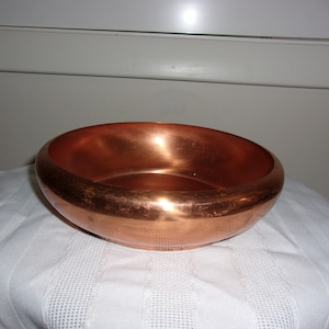 Vintage Flemish Copper Co Copper Bowl