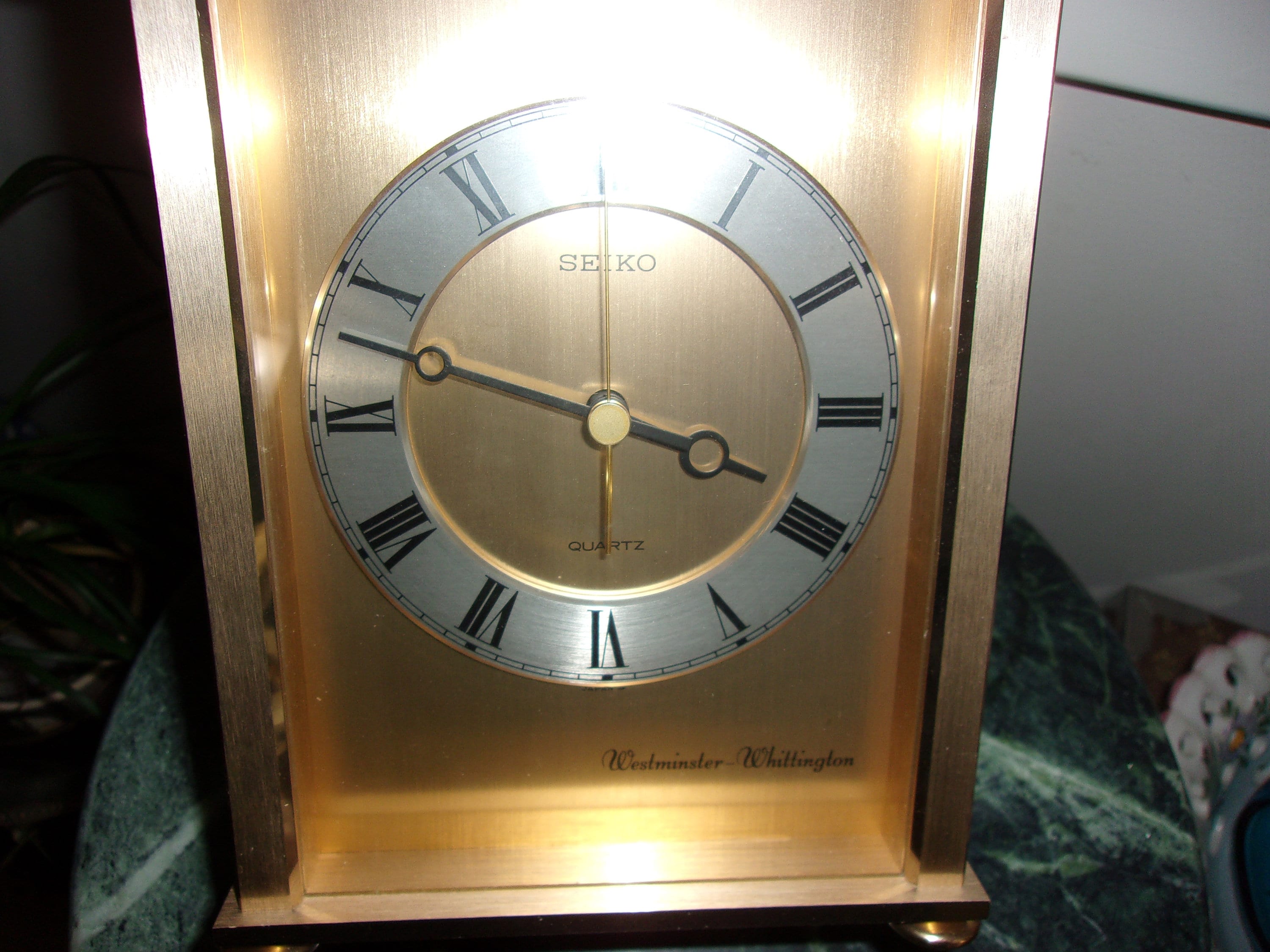Vintage Seiko Westminster Whittington Mantel Chime Clock - Etsy