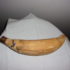 Vintage Handcrafted Heavy Ceramic And Metal Banana Figurine/Fruit Bowl Banana