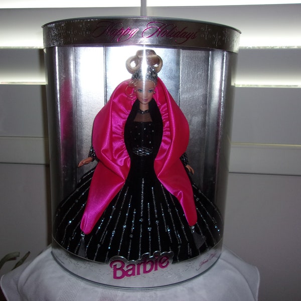 Vintage Special Edition Happy Holidays Barbie 1998 In Original Box