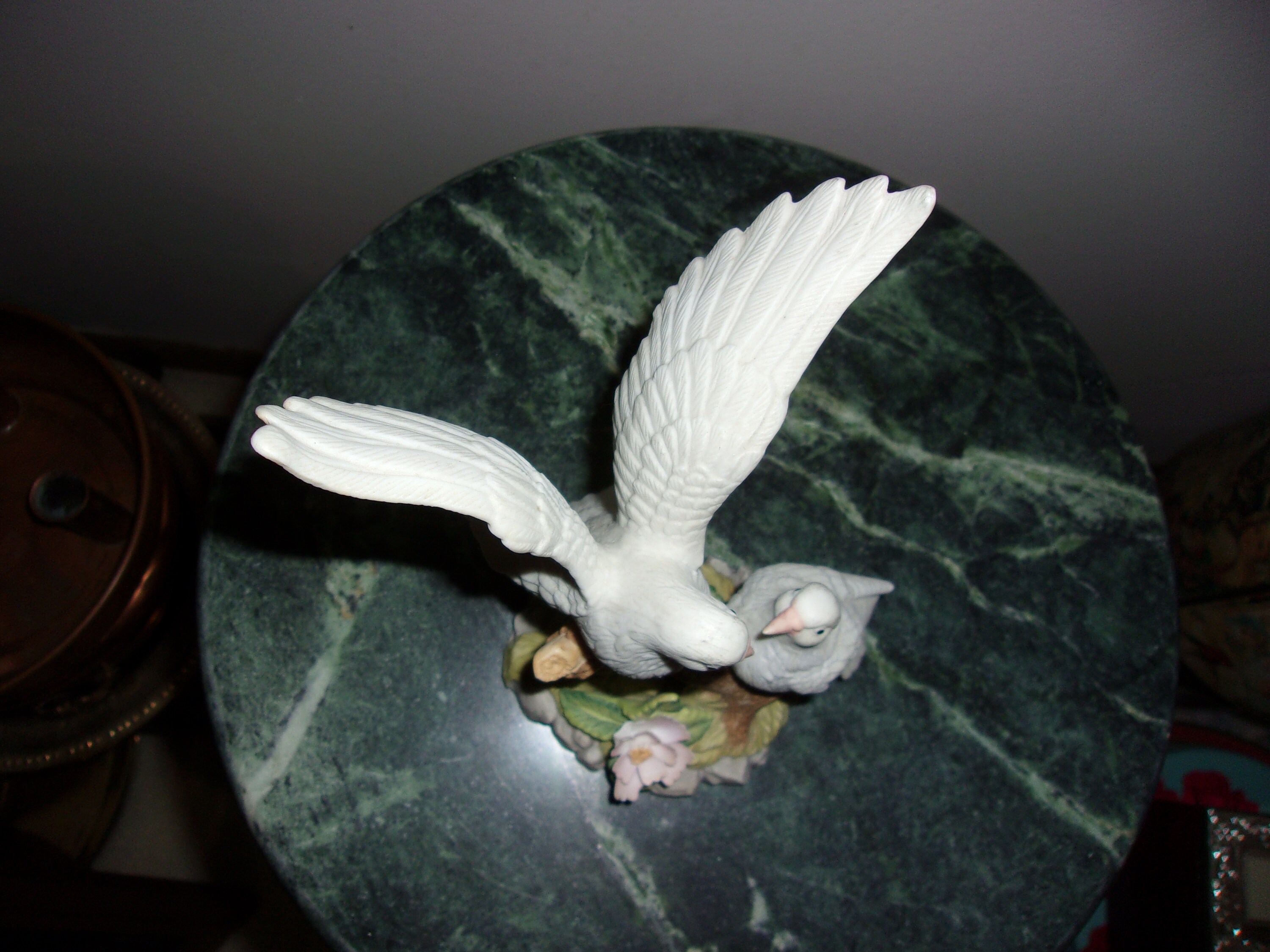 ヴィンテージ陶器製鳩の置物 - Etsy 日本