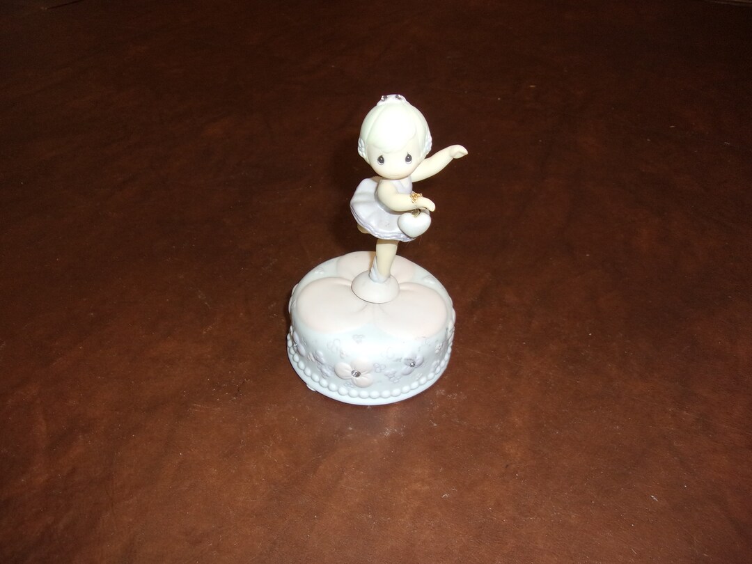Vintage Ballerina Music Box - Etsy