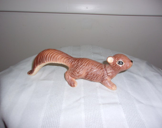 Vintage Ceramic Squirrel Figurine Etsy
