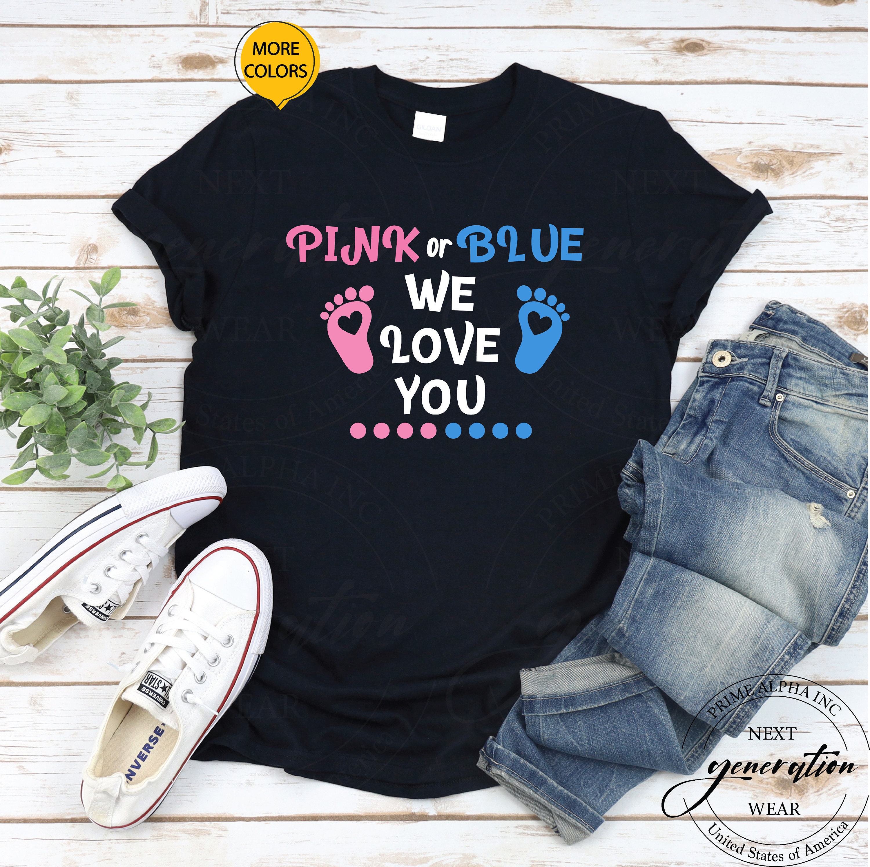 Shirt Gender Reveal Shirt Baby 