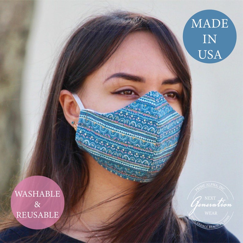 1X Women Men Cotton Face Masks Pattern Solid Black Mask Half Face Mouth GX