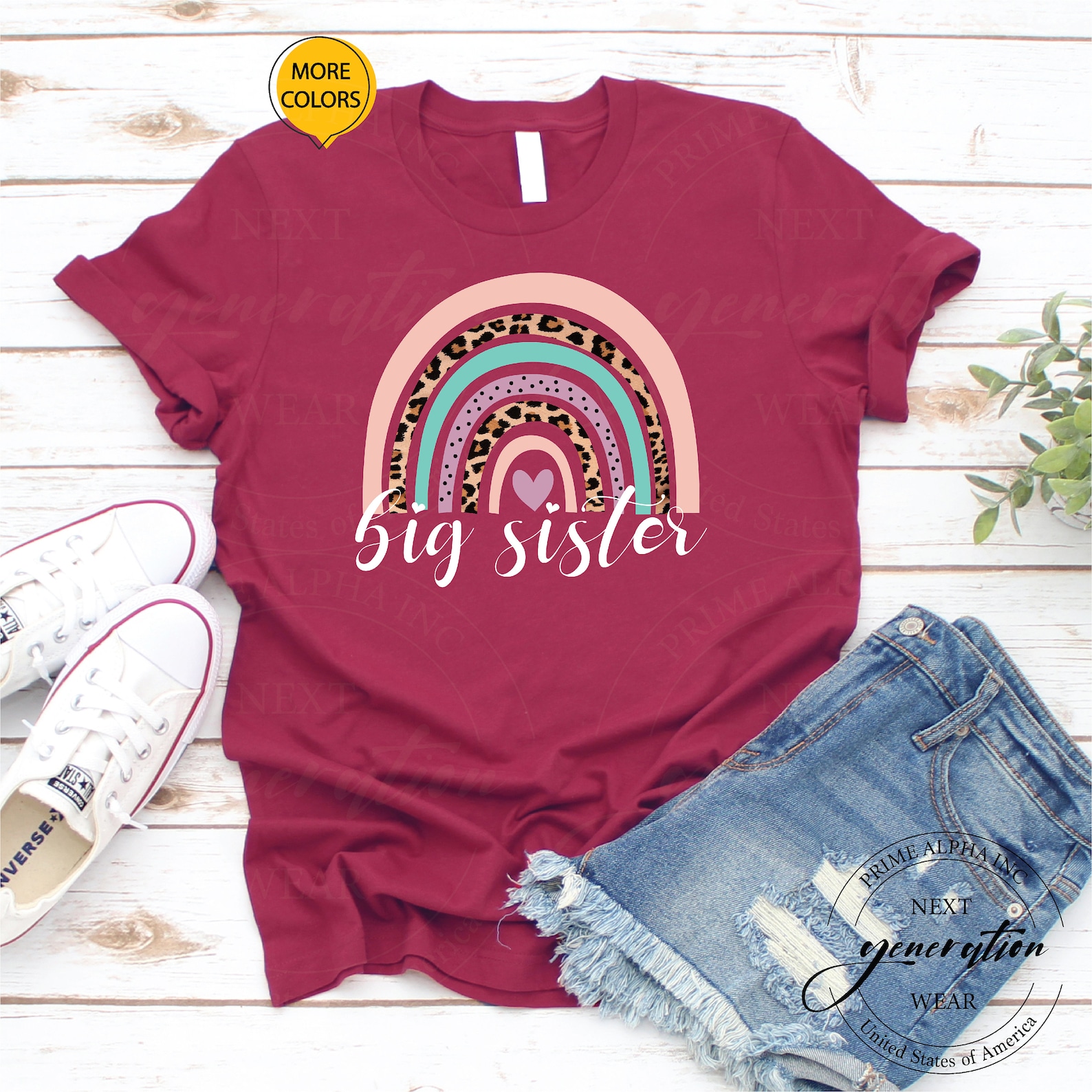 branded striped t shirt