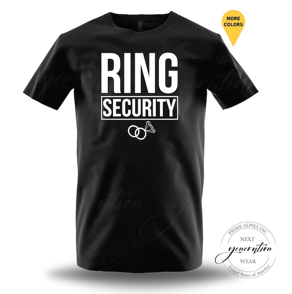 ring security wedding shirt