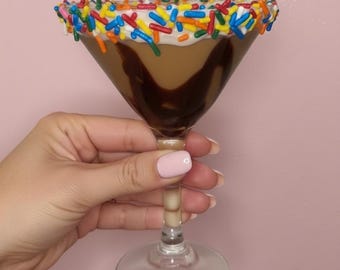 Birthday Cake Espresso Martini Kit | Frosting, Rainbow Sprinkles, Kosher