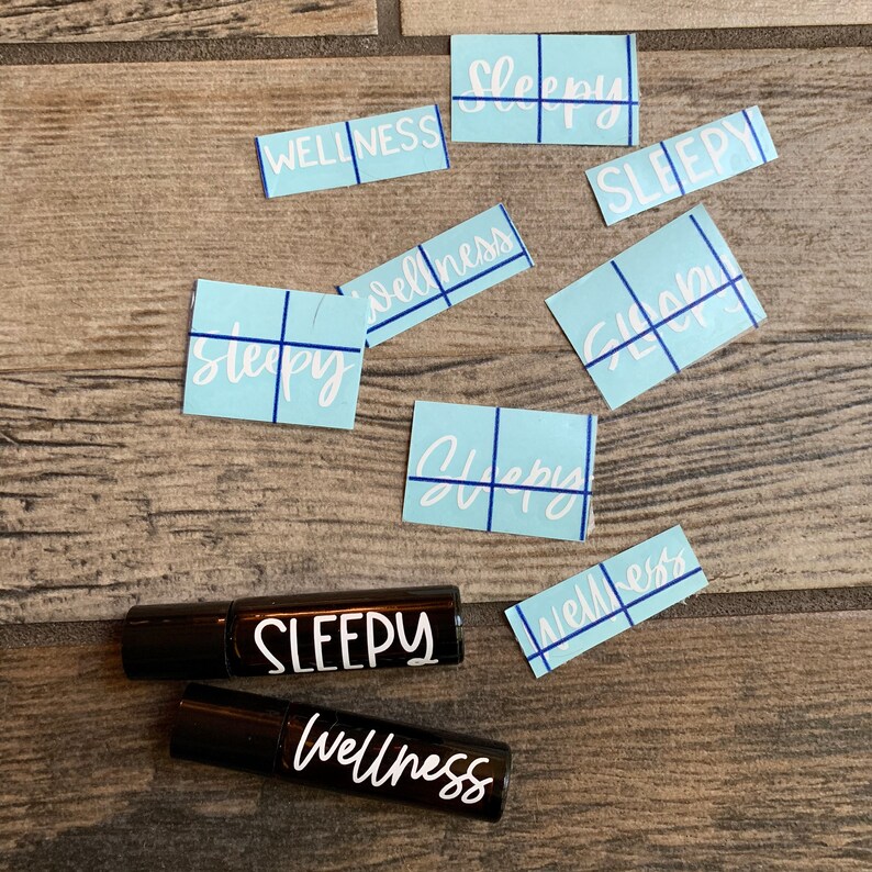 10ml Custom Roller Bottle Labels Roller Bottle Labels Etsy