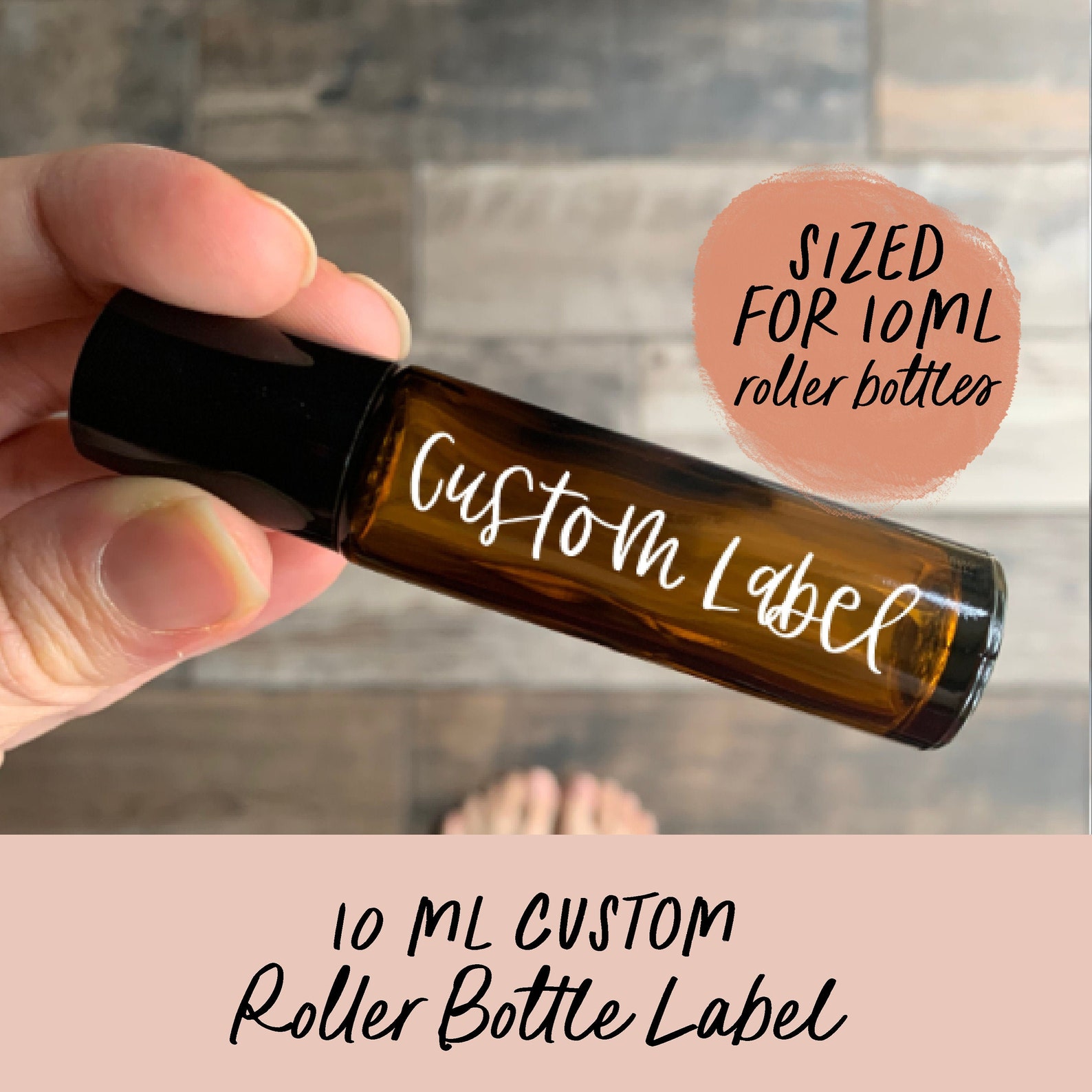 10ml Custom Roller Bottle Labels Roller Bottle Labels Etsy