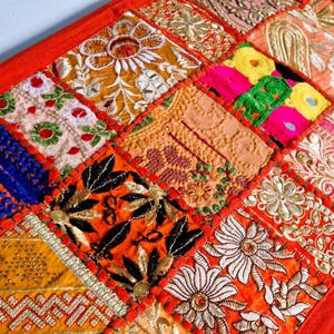 Patchwork Indian table runner
