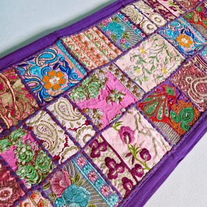 Indian table runner. Embroidered tablecloth