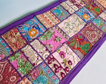 Indian table runner. Embroidered tablecloth