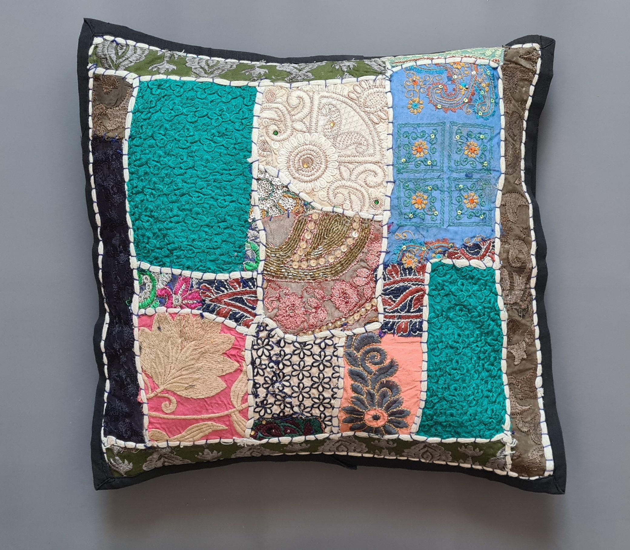 Rustic cushion cover. Accent cushion cover. Etsy