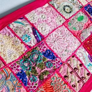 Patchwork Indian table runner