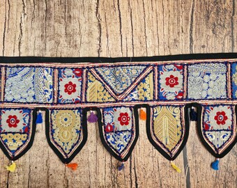 Traditional Indian door hanging. Indian toran.