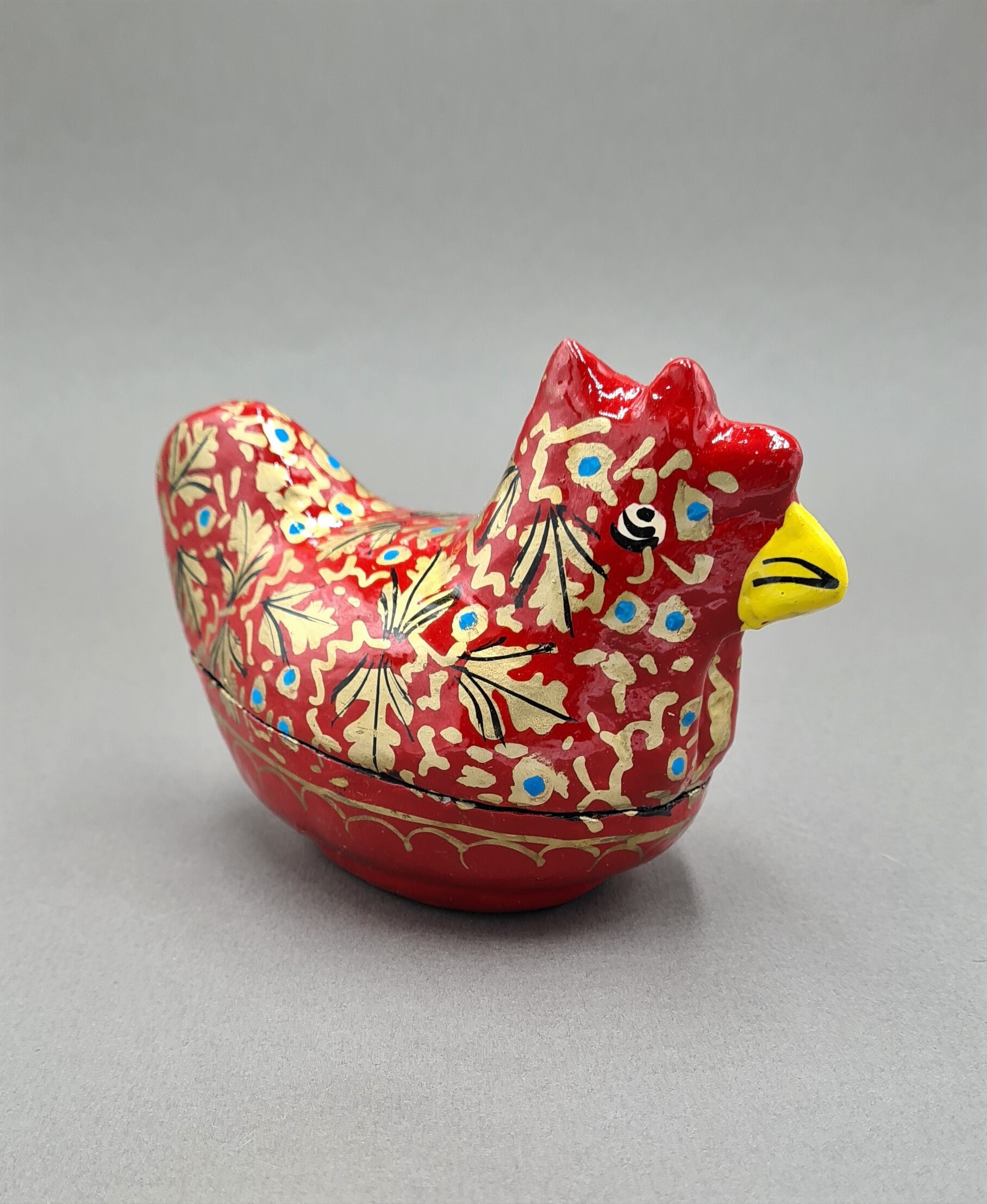 hand-painted-paper-mache-hen-box-paper-mache-box-etsy-uk