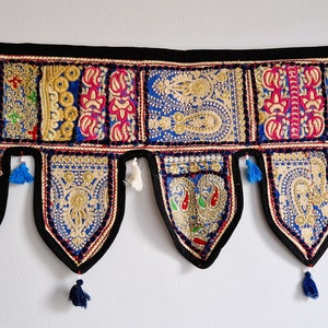 Traditional Indian door hanging. Indian toran.