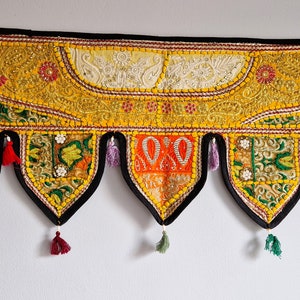 Traditional Indian door hanging. Indian toran.