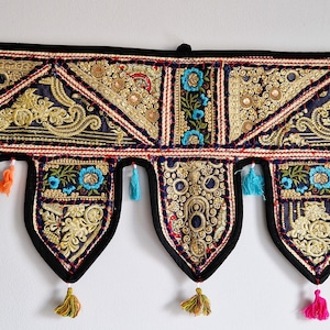 Traditional Indian door hanging. Indian toran.