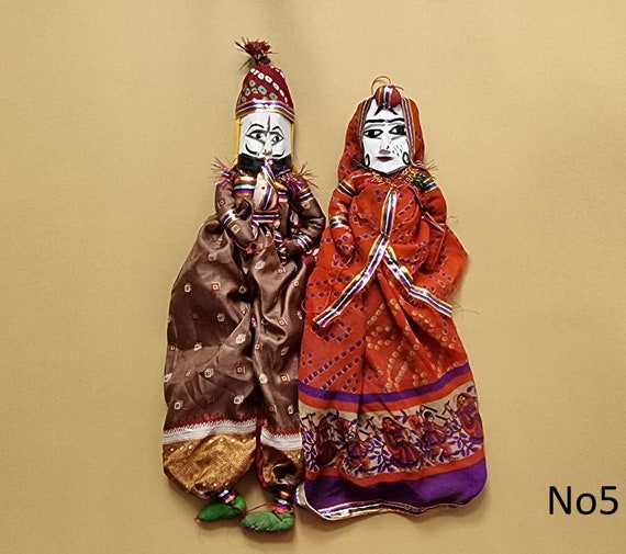 Traditional Indian puppets