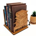 Personalized Book Stand, Graduation Gift For Book Lover Gift, Wooden Book Holder Gift for him Handmade book holder Book gift Book nook