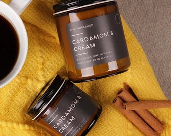 Gourmet Soy Candle, Coffee Candle, Pumpkin Spice Candle, Cozy Fall Candle, Bakery Scent, Vanilla Candle, Gift for Her