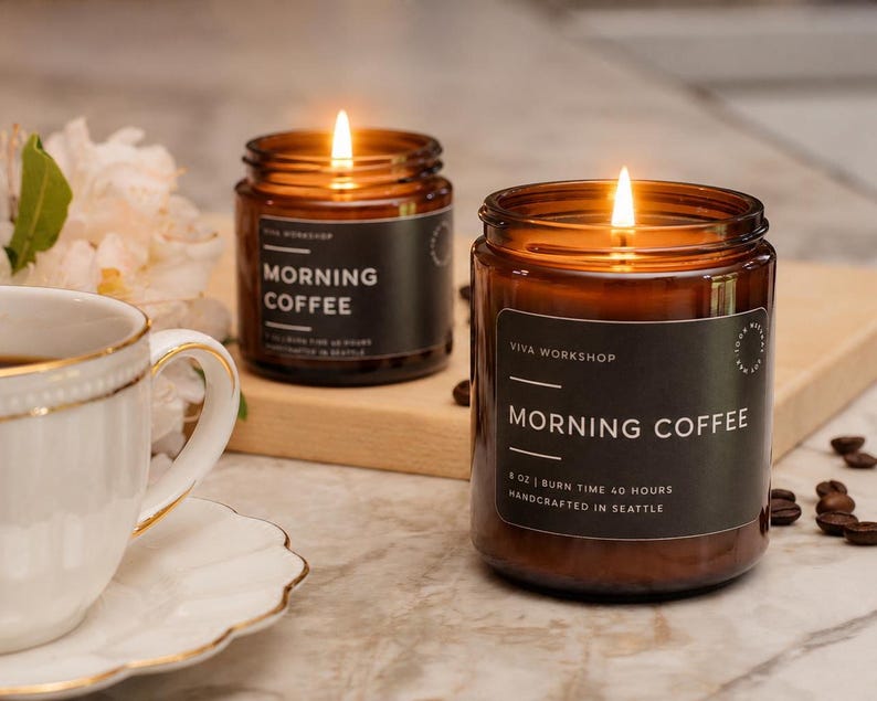 Fall Soy Candle | Pumpkin Spice Candle, Apple Pie Candle, Campfire Candle, Autumn Candle, Fall Home Decor, Thanksgiving Gift, Cozy Fall Gift zdjęcie 19